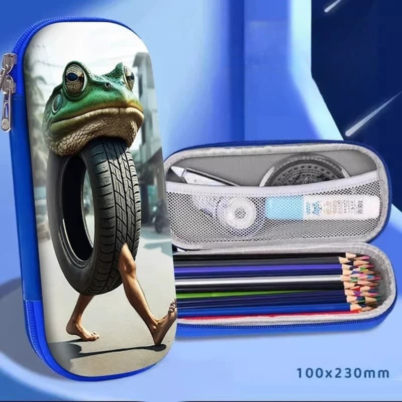 Stile Italian Brainrot Astuccio Meme Virale Pencil Case Pop & Cartoon Organizer