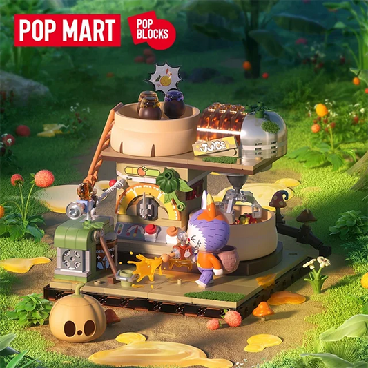 POPMART LABUBU Mattoncini Originali Segreti Della Foresta