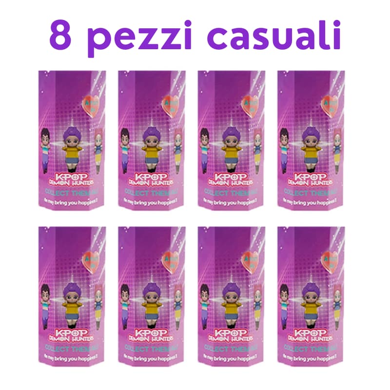 Dark Idol Hunters Mini Figure K-pop per Cellulare Blind Box Series