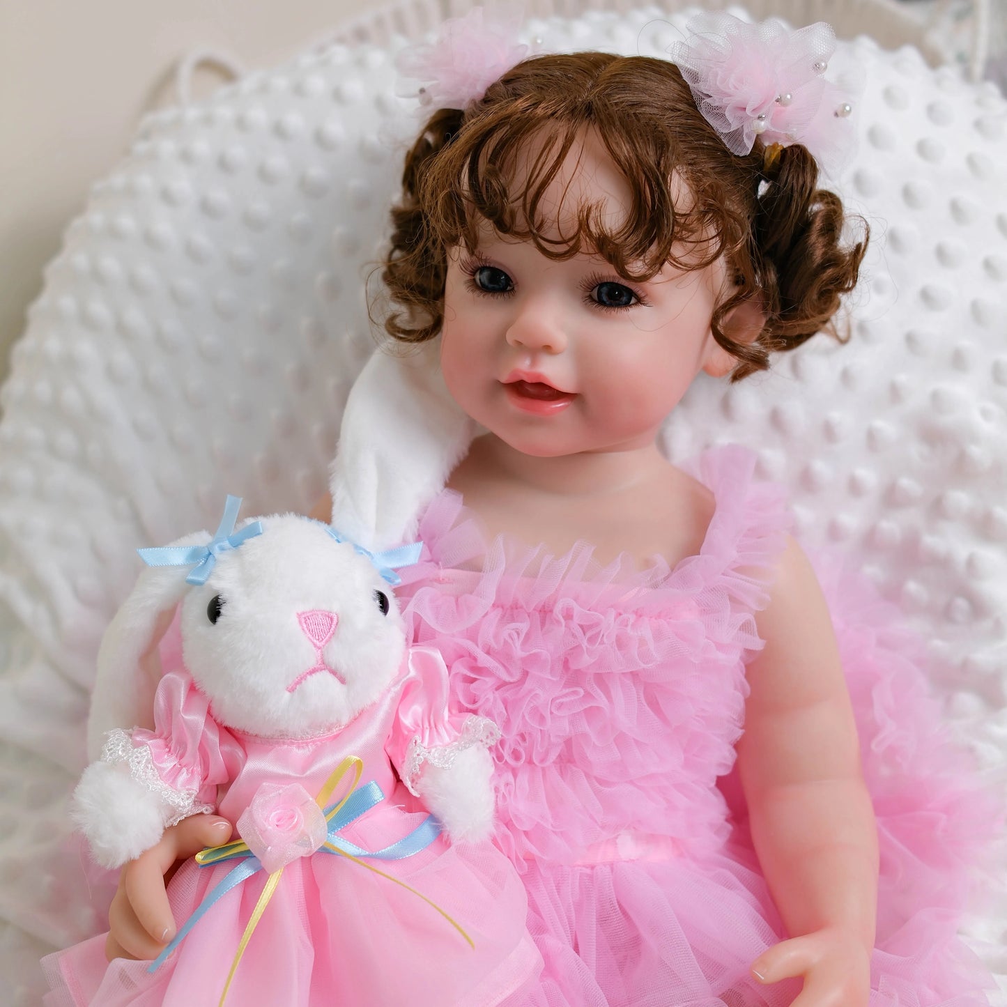 Reborn Lively Touch – Bambola realistica 55cm in silicone vinilico