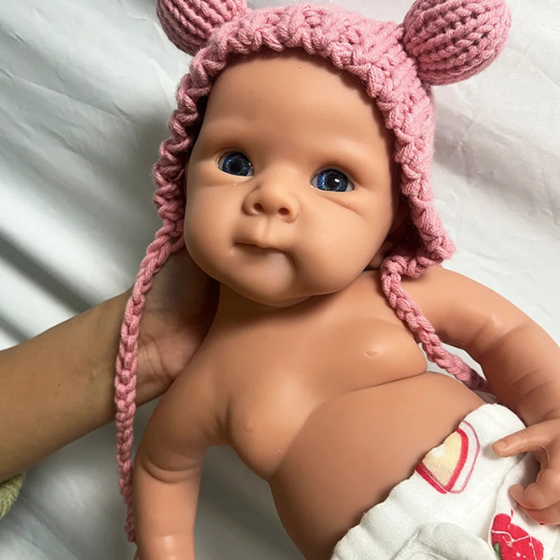Reborn AmoreTouch Baby Girl – 45cm Full Body Silicone Realistic Doll | Soft Touch Lifelike Reborn Collection