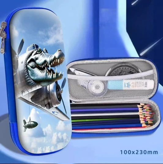 Stile Italian Brainrot Astuccio Meme Virale Pencil Case Pop & Cartoon Organizer