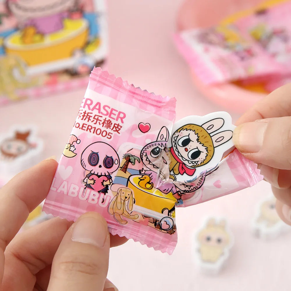 Set 60 Gommine Virale – Cancelleria Colorata per Scuola e Compleanni