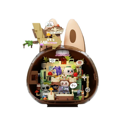 POPMART LABUBU Mattoncini Originali Segreti Della Foresta