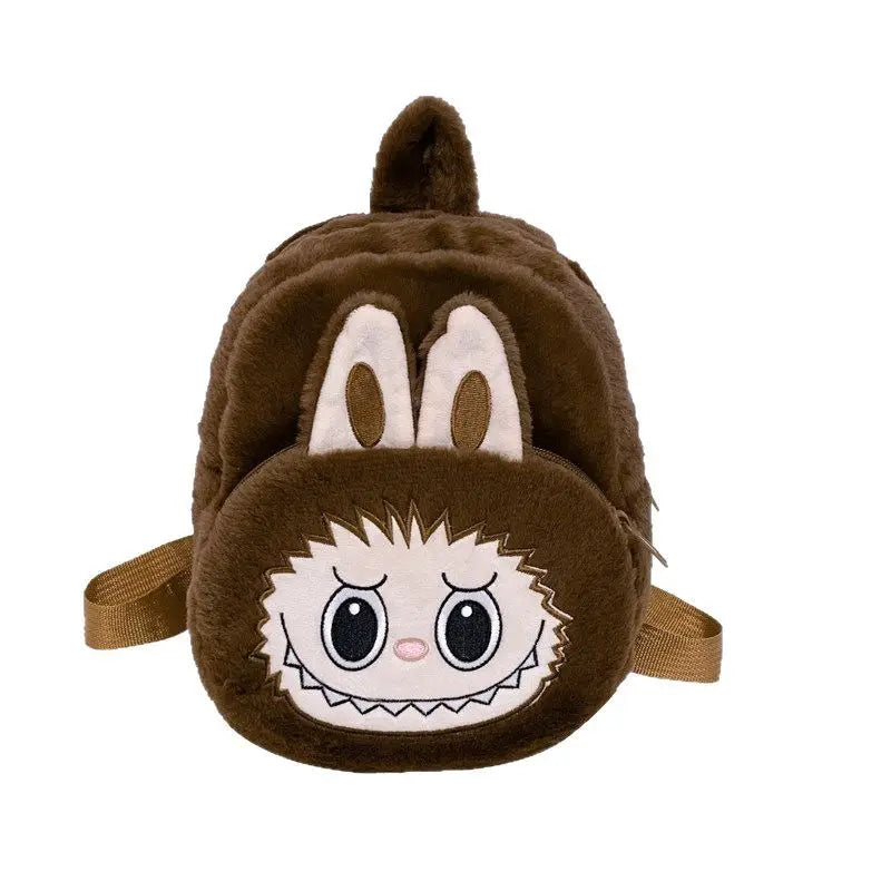 Zaino Meme Virale – Zainetto Peluche Unisex, Divertente & Morbida, Idea Regalo Trendy