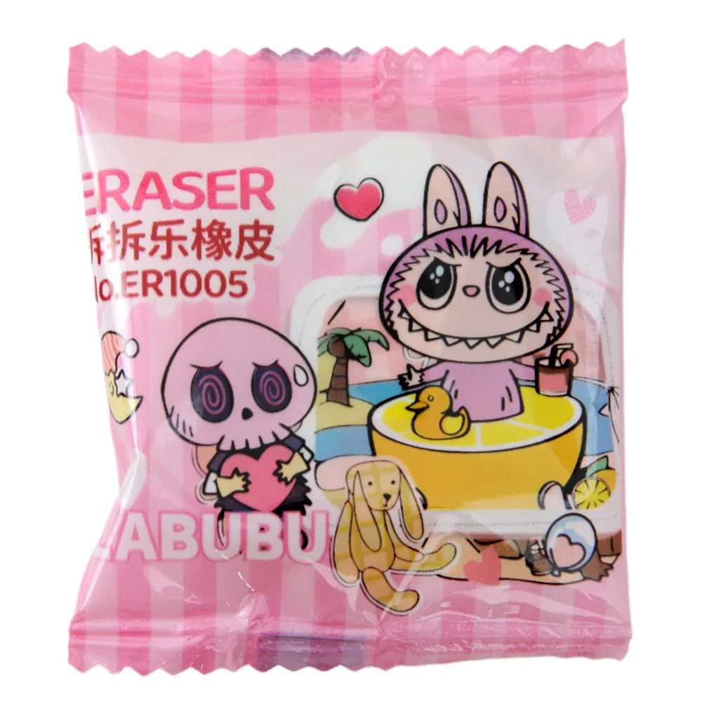 Set 60 Gommine Virale – Cancelleria Colorata per Scuola e Compleanni