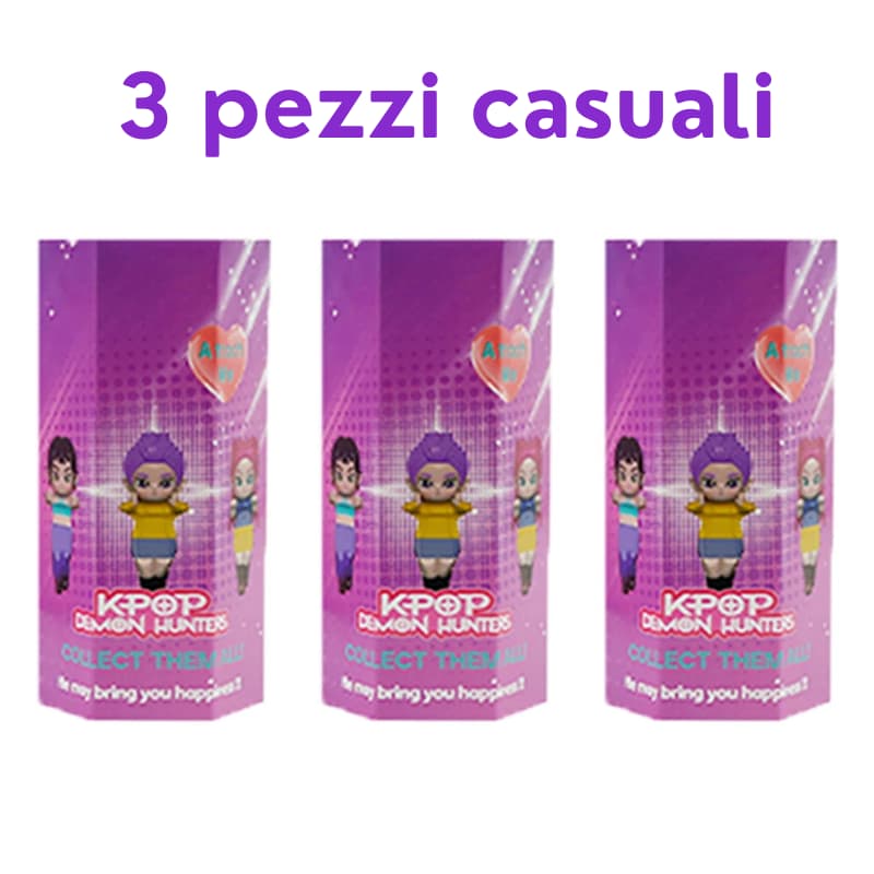 Dark Idol Hunters Mini Figure K-pop per Cellulare Blind Box Series