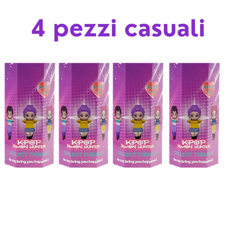 Dark Idol Hunters Mini Figure K-pop per Cellulare Blind Box Series