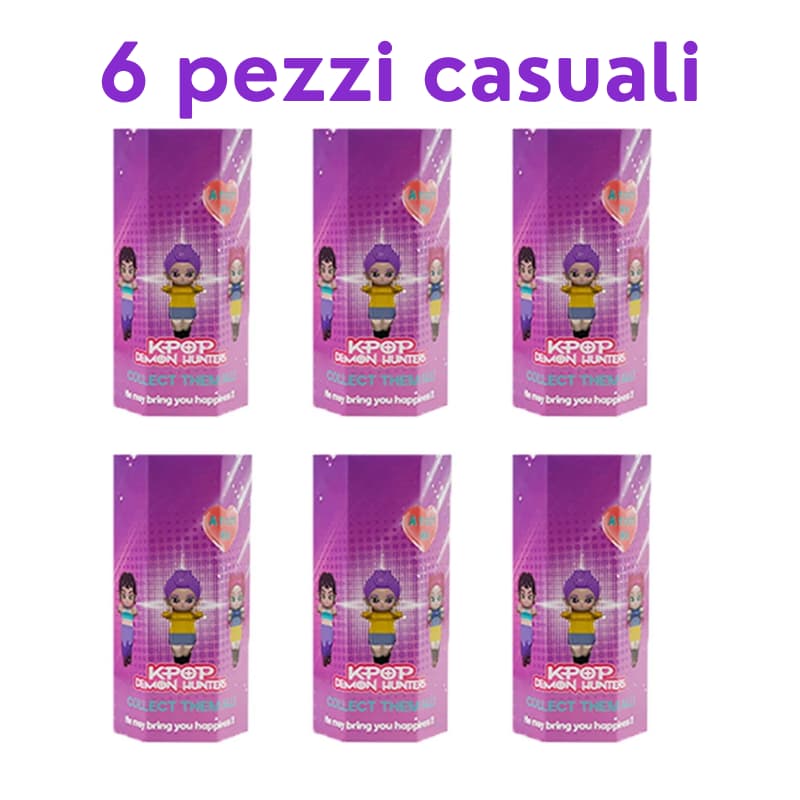 Dark Idol Hunters Mini Figure K-pop per Cellulare Blind Box Series