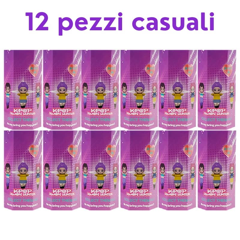 Dark Idol Hunters Mini Figure K-pop per Cellulare Blind Box Series