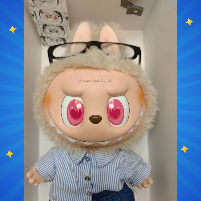 Autentico Labubu Big Eve Pop Edition – Peluche Gigante da Collezione 40cm