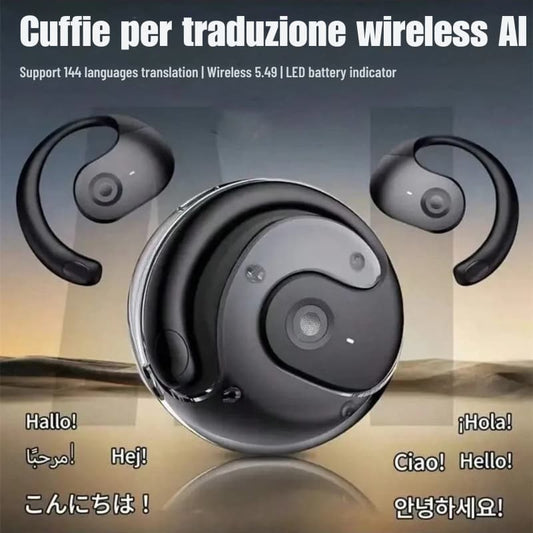 Global Talk Air Vocalyze – Cuffie Traduttrici Bluetooth Smart