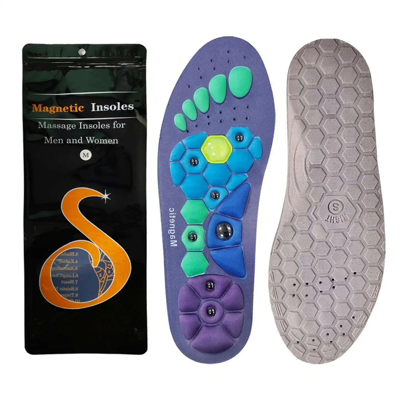 Magnetica Therapy – Plantari Magnetici Massaggianti Unisex per Comfort e Benessere del Piede