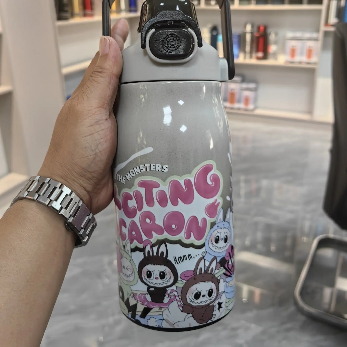 Borraccia Meme Virale – Bottiglia riutilizzabile senza BPA