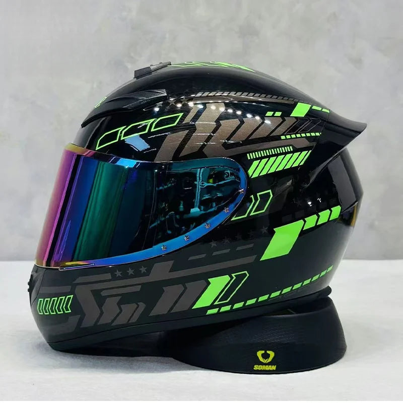 Iron Rider Casco – Casco Integrale Moto Certificato DOT ECE