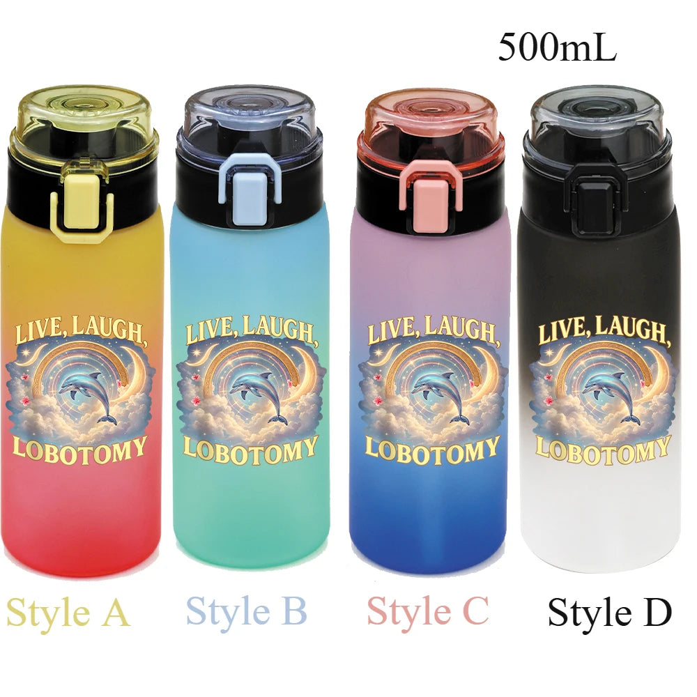 Borraccia Estiva Meme 500ml Pop Cartoon per Sport e Outdoor