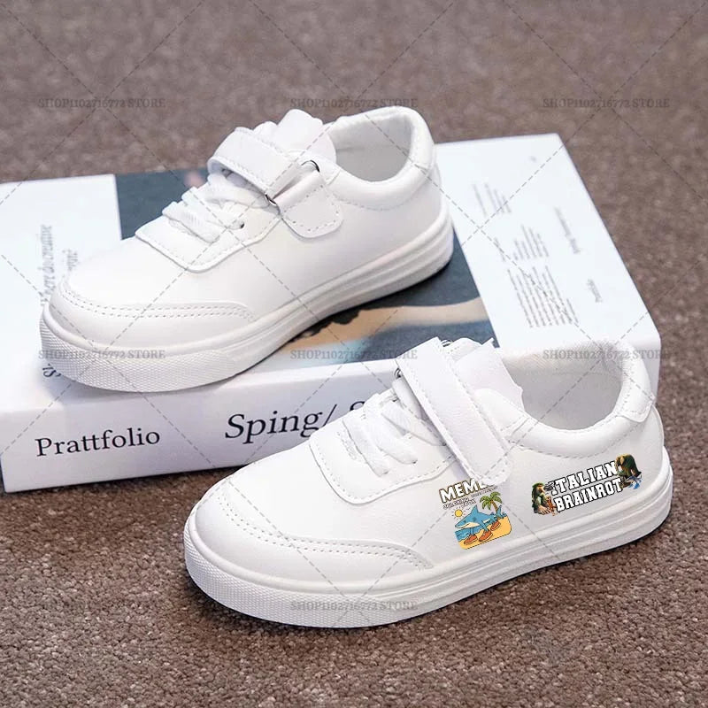 Stile Italian Brainrot Sneakers Meme Virale Scarpe Sportive Taglia 25/27/29
