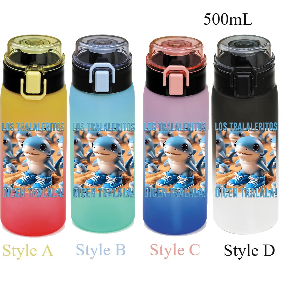 Borraccia Meme 500ml Pop Cartoon Sport Outdoor Unisex Estate