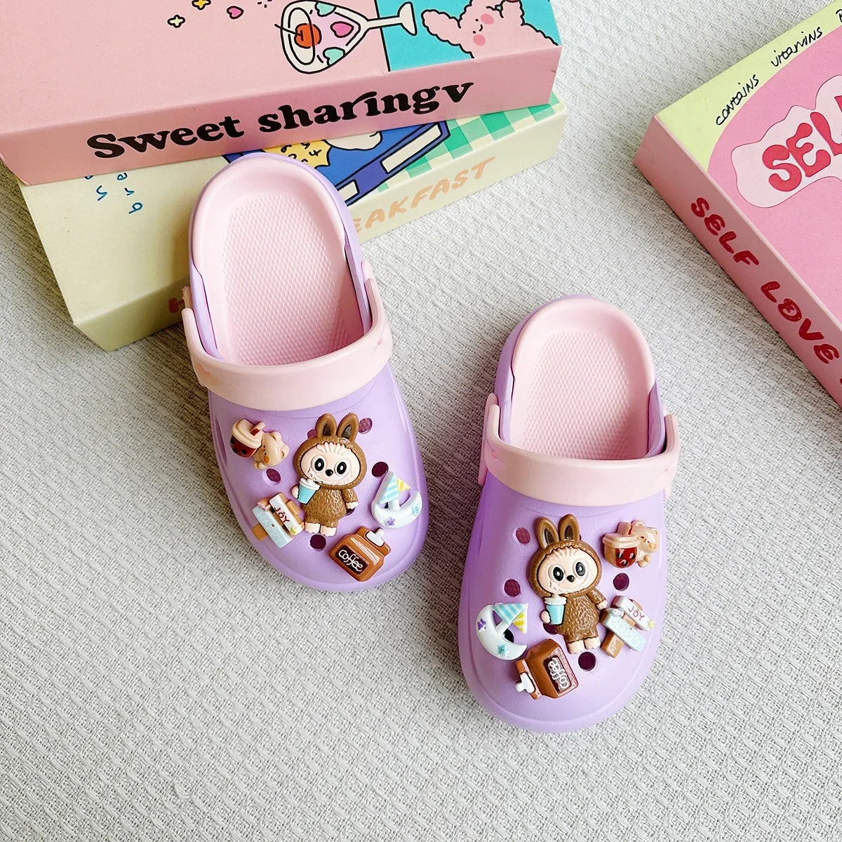 Ciabatta per bambini cartoon antiscivolo comoda Sprunki Passetto