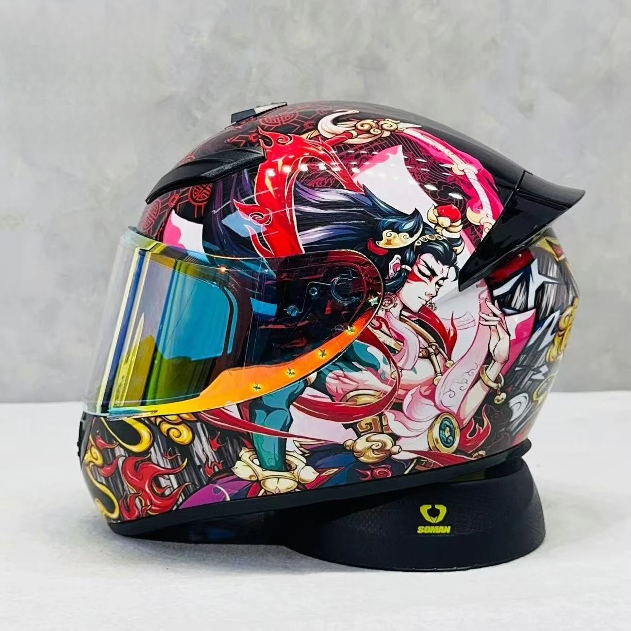 Iron Rider Casco – Casco Integrale Moto Certificato DOT ECE