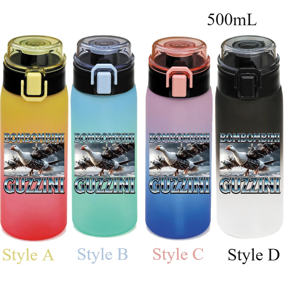 Borraccia Estiva Meme 500ml Pop Cartoon per Sport e Outdoor