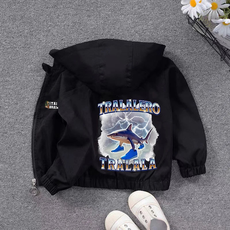 Giacca Meme Virale Bambini – Giubbotto Unisex Casual impermeabili con Cappuccio