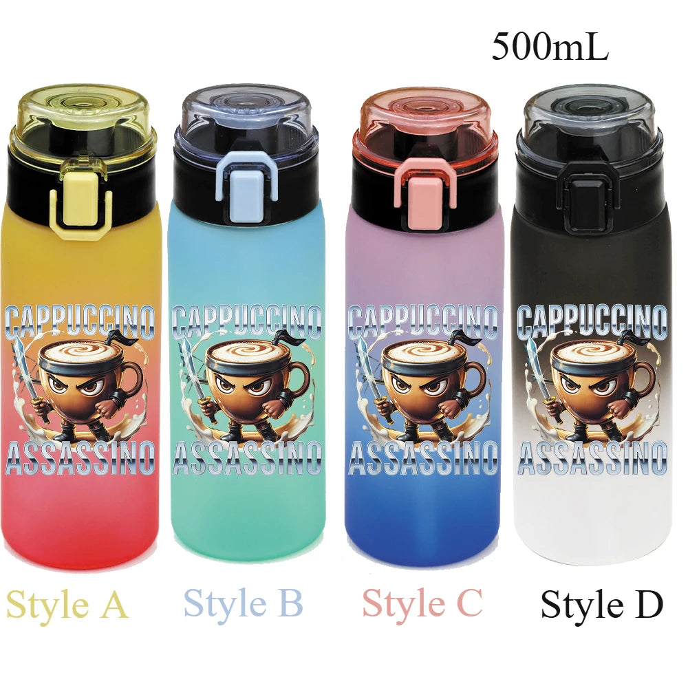 Borraccia Estiva Meme 500ml Pop Cartoon per Sport e Outdoor