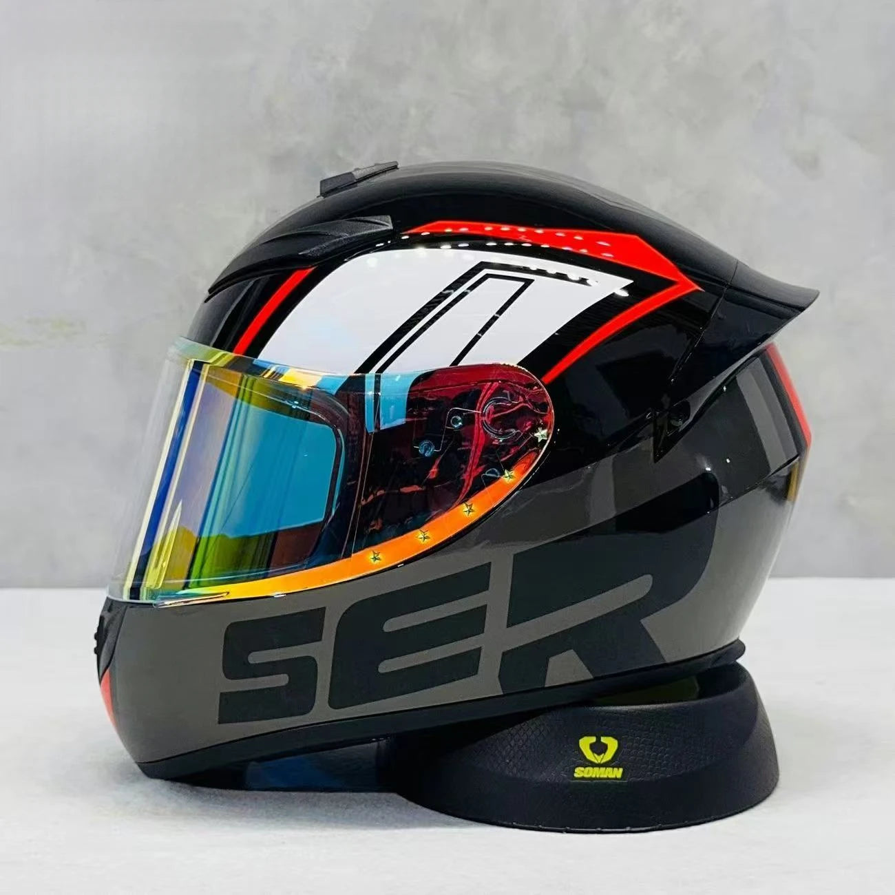 Iron Rider Casco – Casco Integrale Moto Certificato DOT ECE