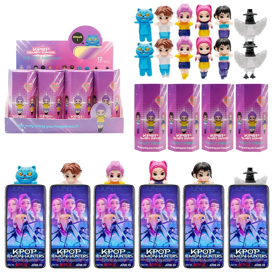 Dark Idol Hunters Mini Figure K-pop per Cellulare Blind Box Series