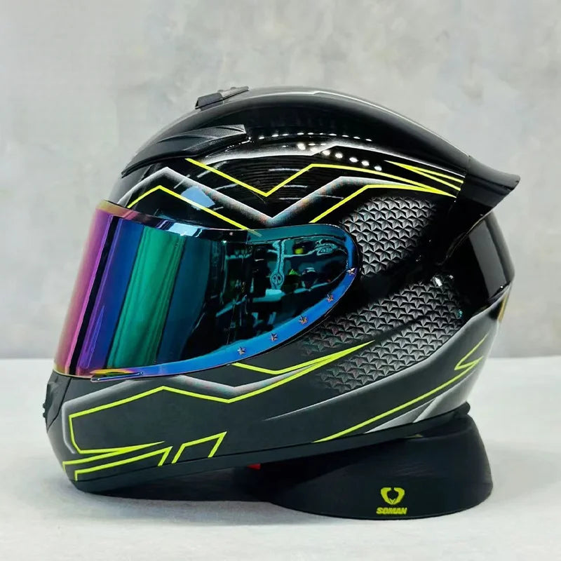 Iron Rider Casco – Casco Integrale Moto Certificato DOT ECE