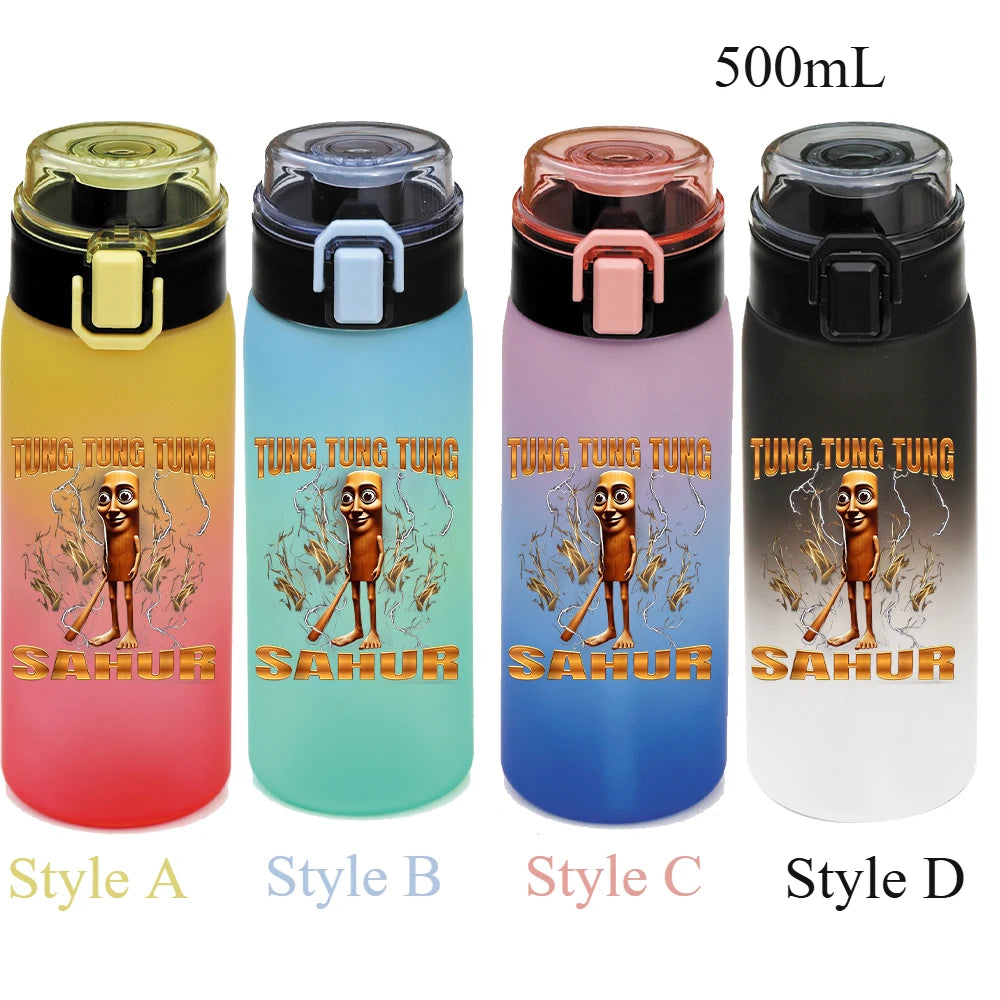Borraccia Meme 500ml Pop Cartoon Sport Outdoor Unisex Estate