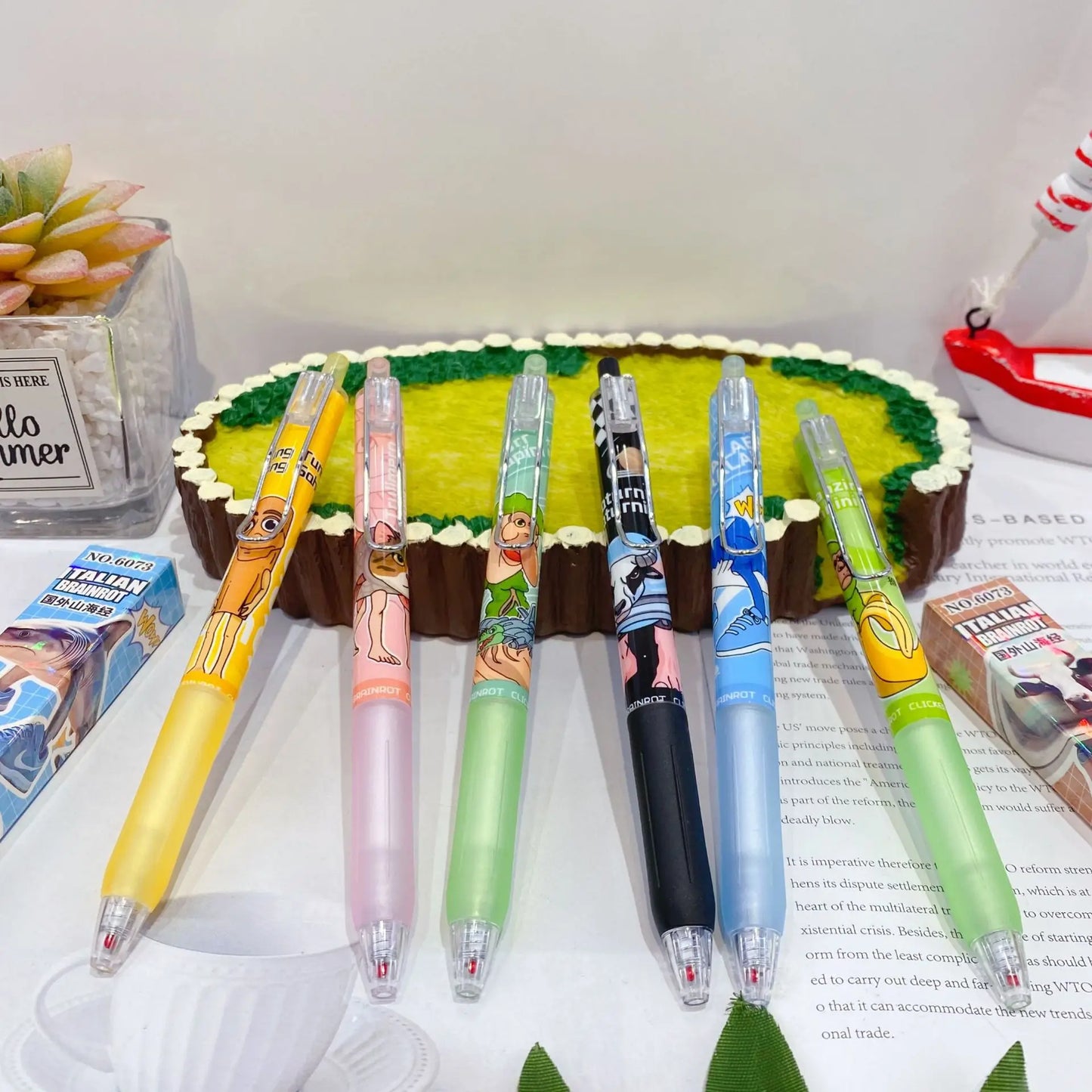 Penna Pop Virale Gel 0,5mm | Scuola, Ufficio, Regalo Kawaii