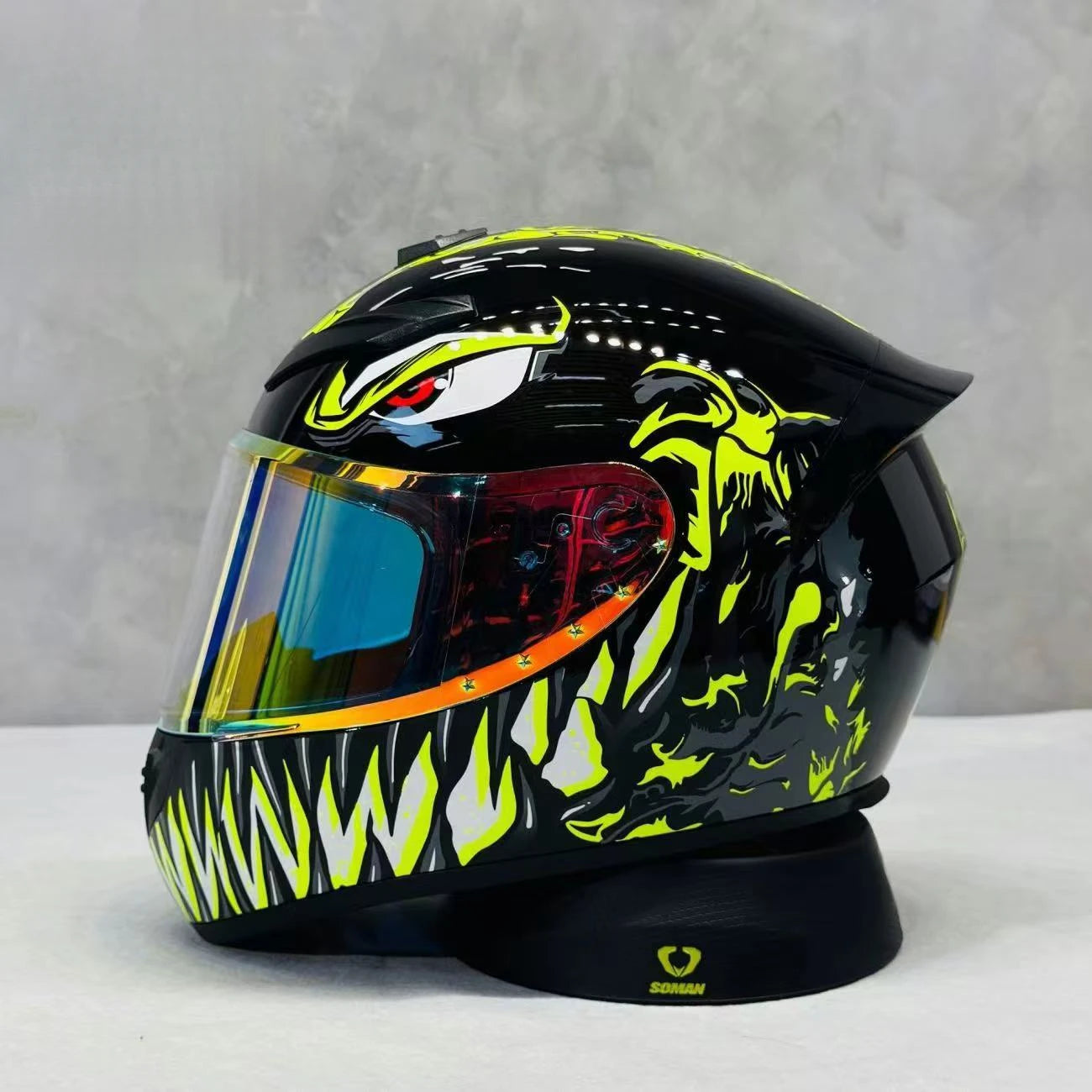 Iron Rider Casco – Casco Integrale Moto Certificato DOT ECE