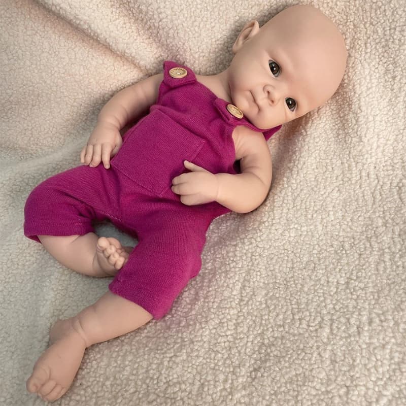 Reborn AmoreTouch Baby Girl – 45cm Full Body Silicone Realistic Doll | Soft Touch Lifelike Reborn Collection
