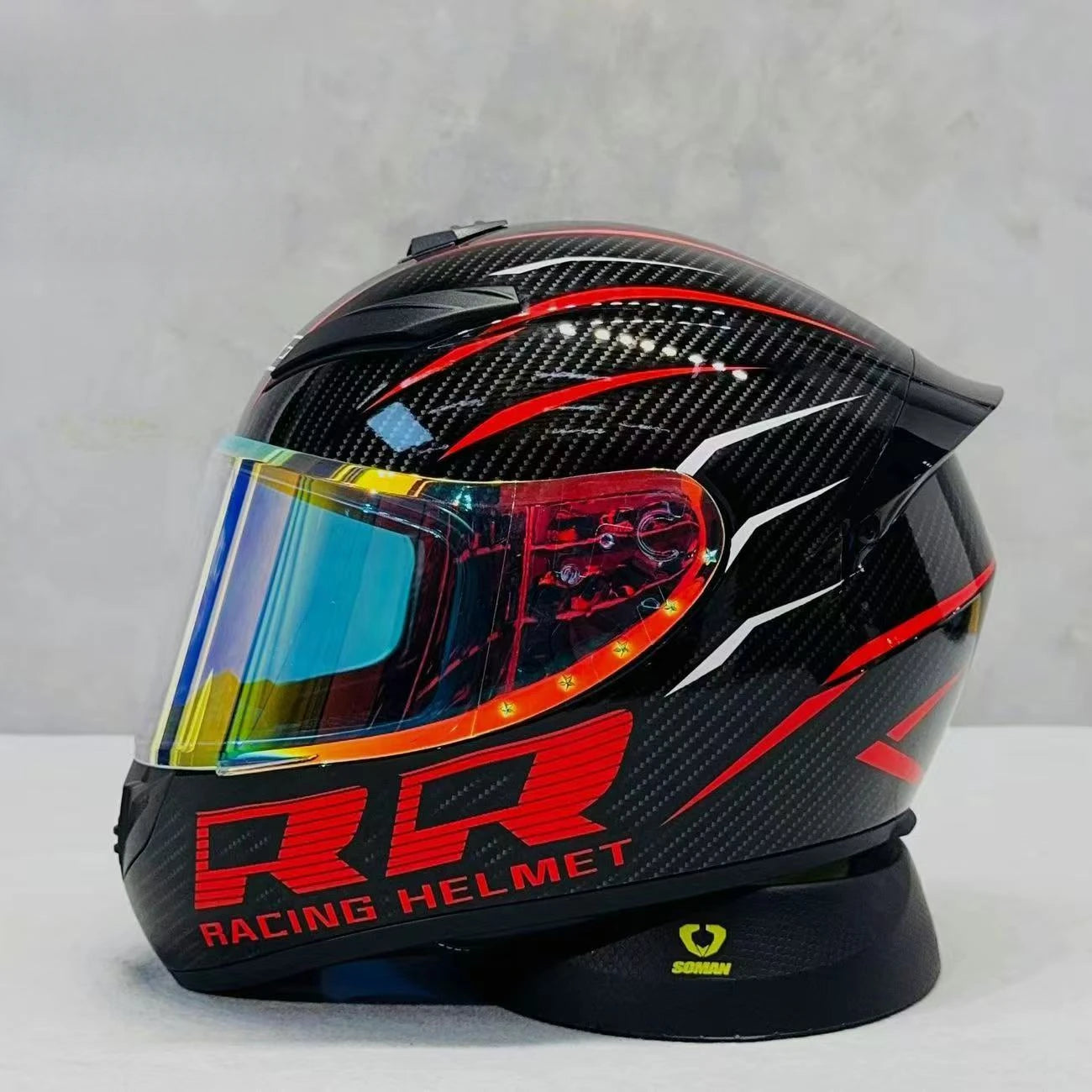 Iron Rider Casco – Casco Integrale Moto Certificato DOT ECE