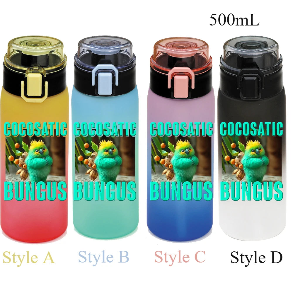 Borraccia Estiva Meme 500ml Pop Cartoon per Sport e Outdoor