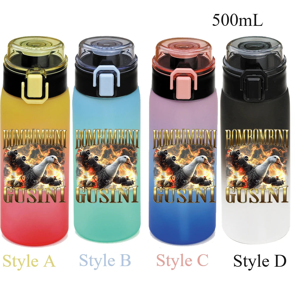 Borraccia Meme 500ml Pop Cartoon Sport Outdoor Unisex Estate