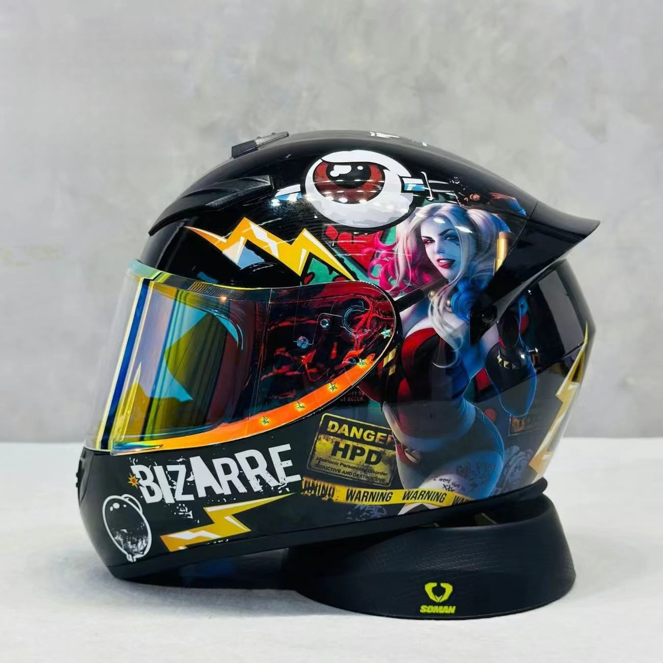 Iron Rider Casco – Casco Integrale Moto Certificato DOT ECE