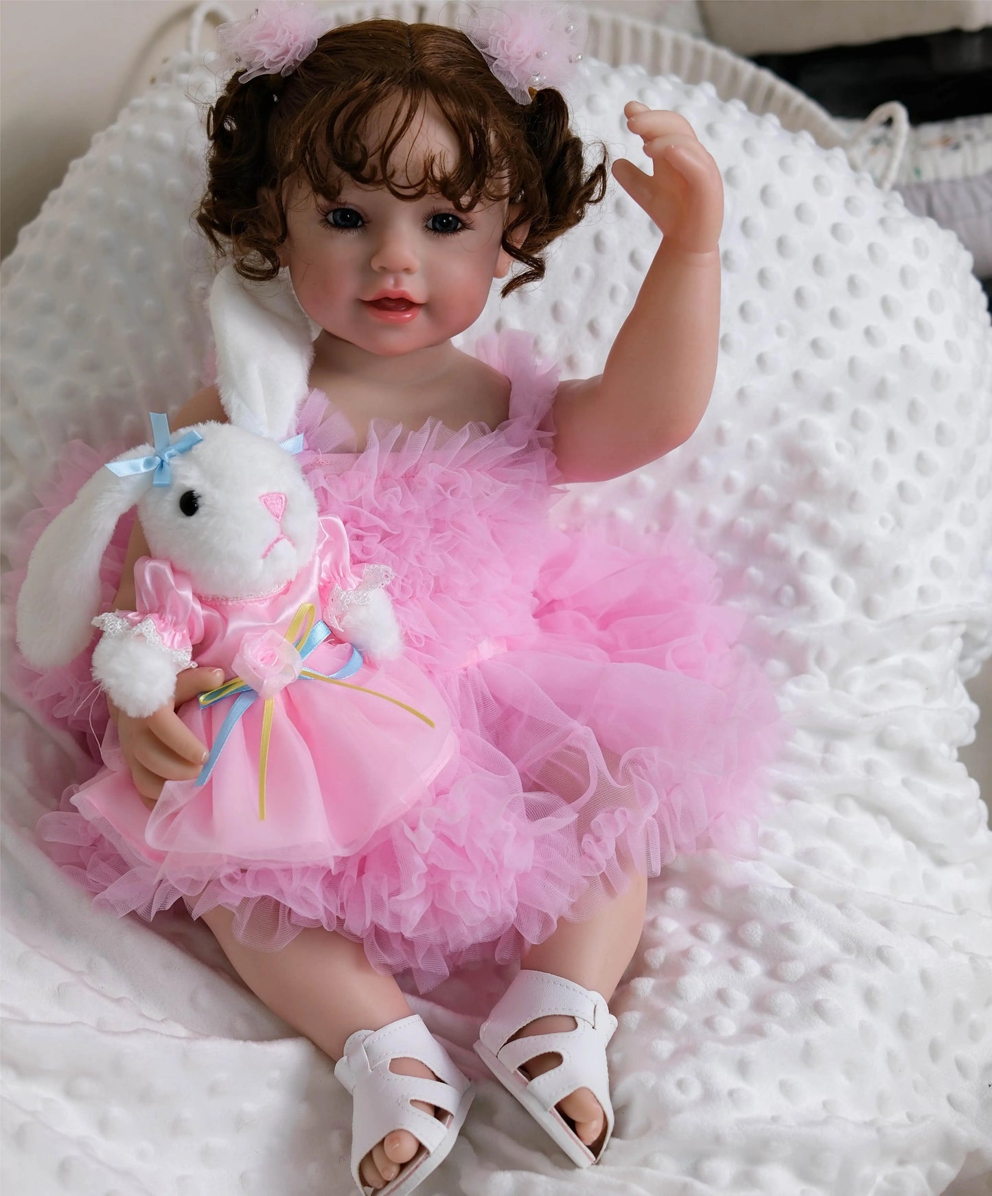 Reborn Lively Touch – Bambola realistica 55cm in silicone vinilico