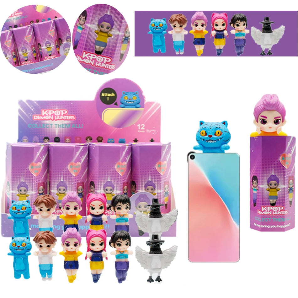Dark Idol Hunters Mini Figure K-pop per Cellulare Blind Box Series