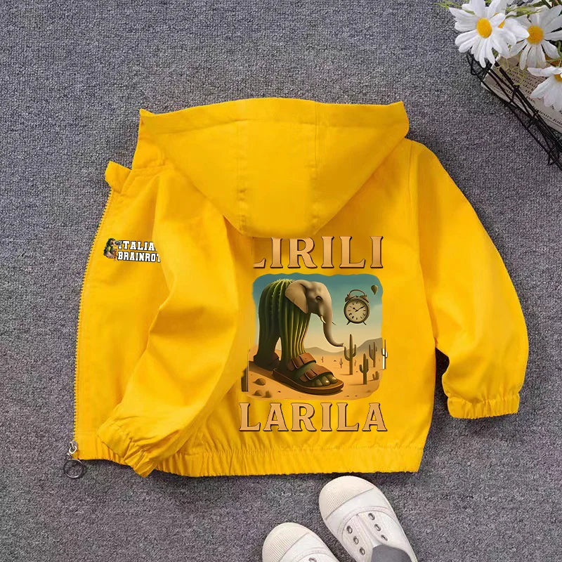 Giacca Meme Virale Bambini – Giubbotto Unisex Casual impermeabili con Cappuccio