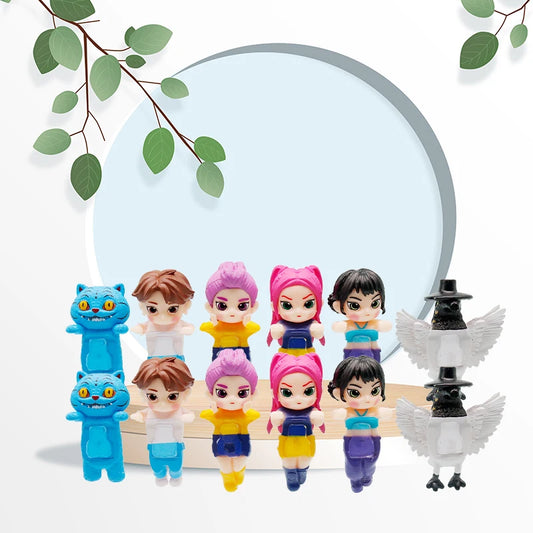 Dark Idol Hunters Mini Figure K-pop per Cellulare Blind Box Series