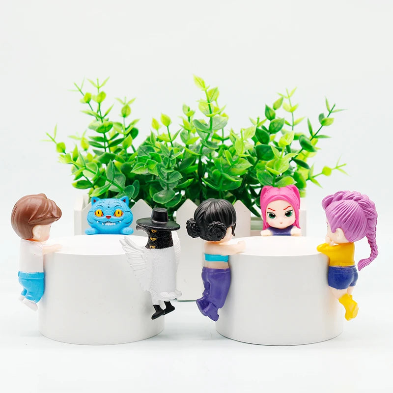 Dark Idol Hunters Mini Figure K-pop per Cellulare Blind Box Series