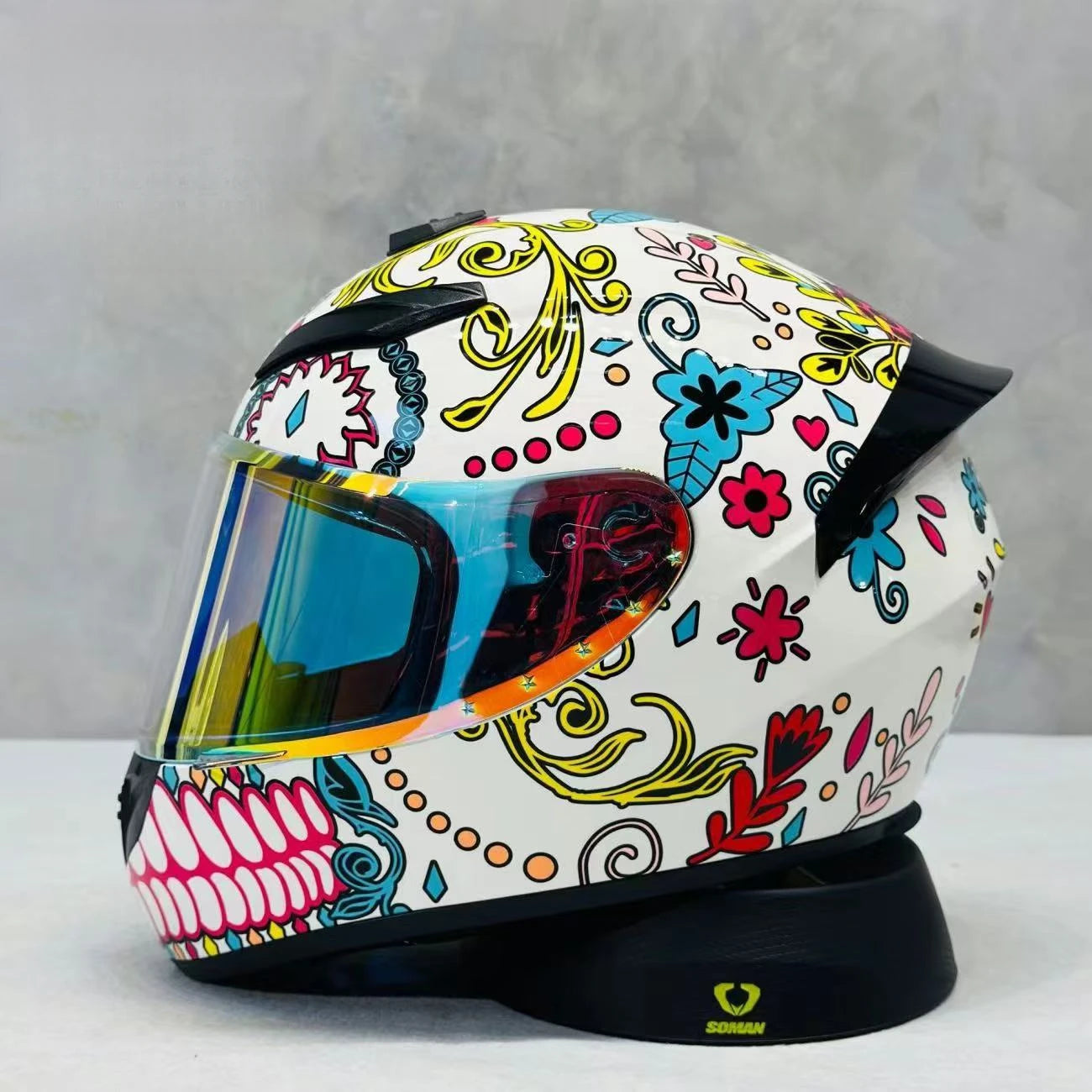 Iron Rider Casco – Casco Integrale Moto Certificato DOT ECE