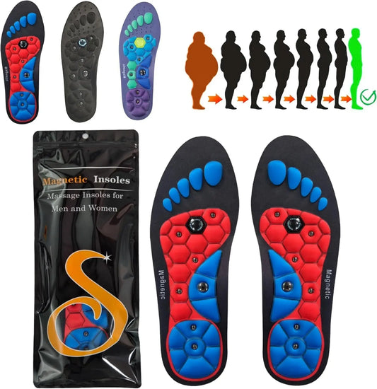 Magnetica Therapy – Plantari Magnetici Massaggianti Unisex per Comfort e Benessere del Piede