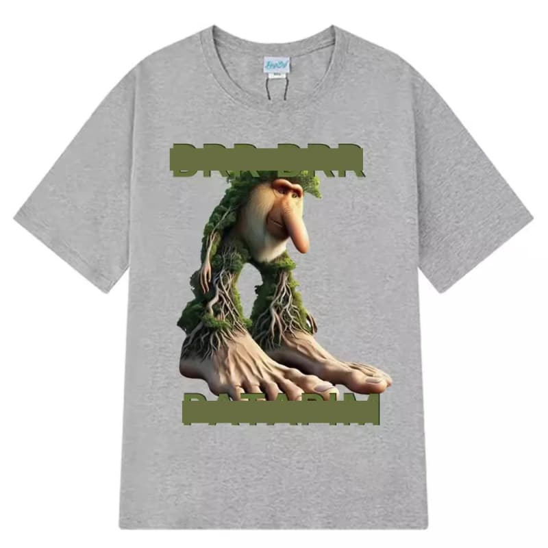 Maglietta Ironica Meme Unisex Estiva Cotone Casual Divertente